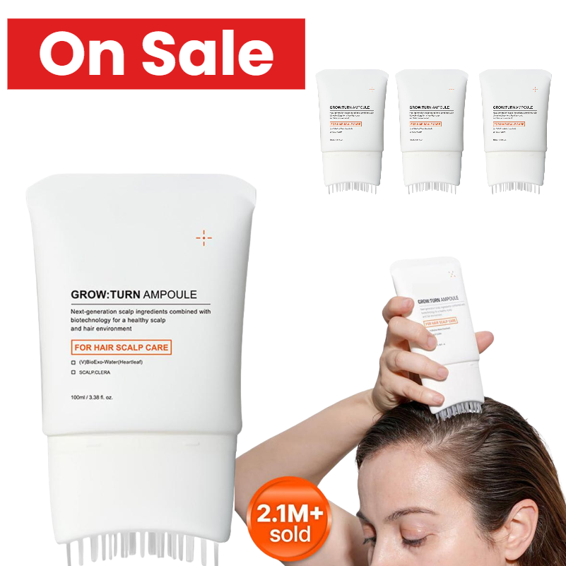 Hair Care Korean Products - Scalp Revitalizing Hair Serum with Built-In