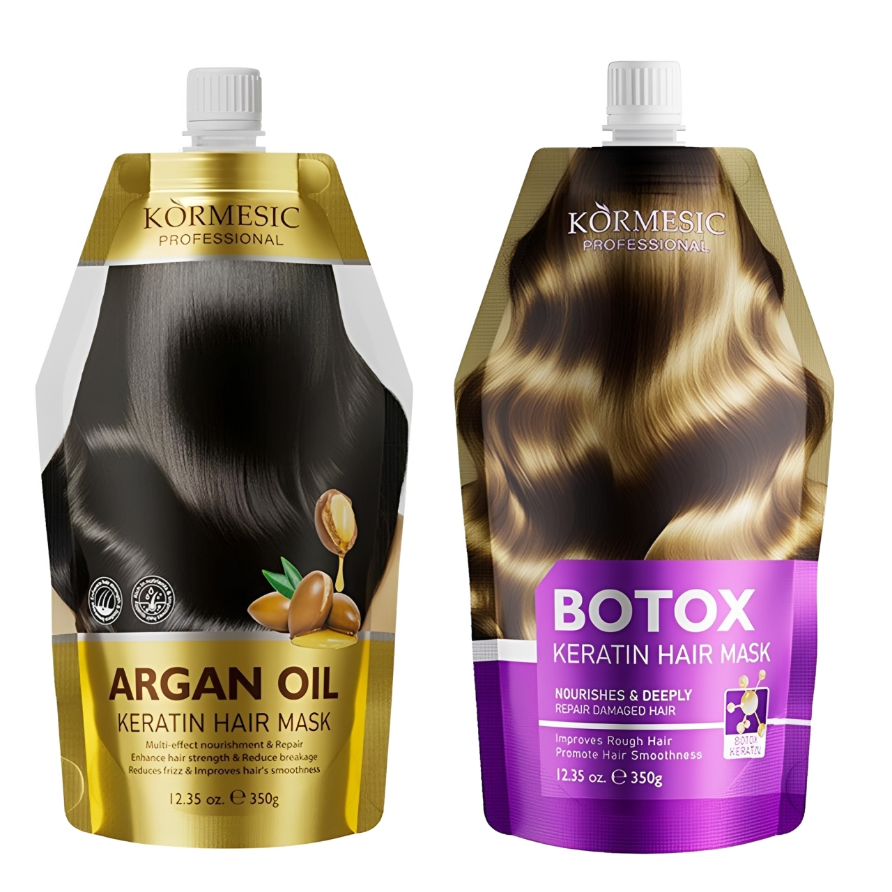 Deep Conditioner Mask - Argan Oil Keratin Hair Mask 350g,Deep
