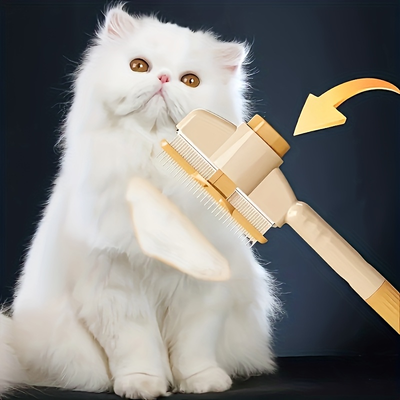 Hair Care Is Self Care - Self Cleaning Pet Comb Flea Brush