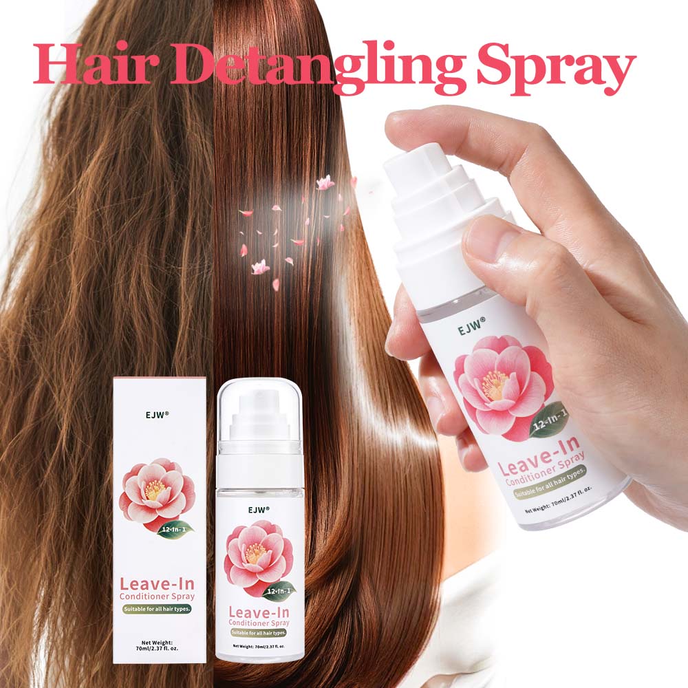 Hair Care Korean Products - EJW Leave-In Conditioner Spray & Detangler,Hydrolyzed