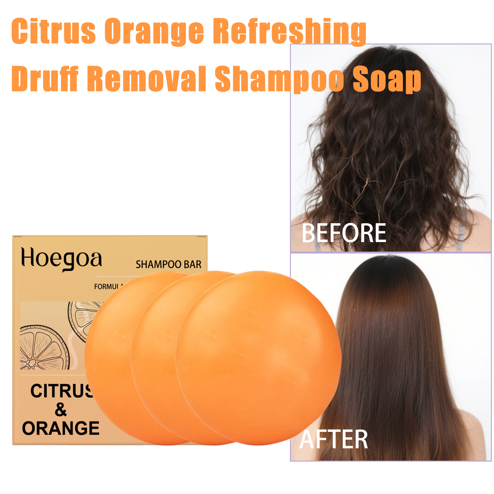 Citrus Orange Hair Shampoo Bar – Hair Care Orange Bewertung und Preis