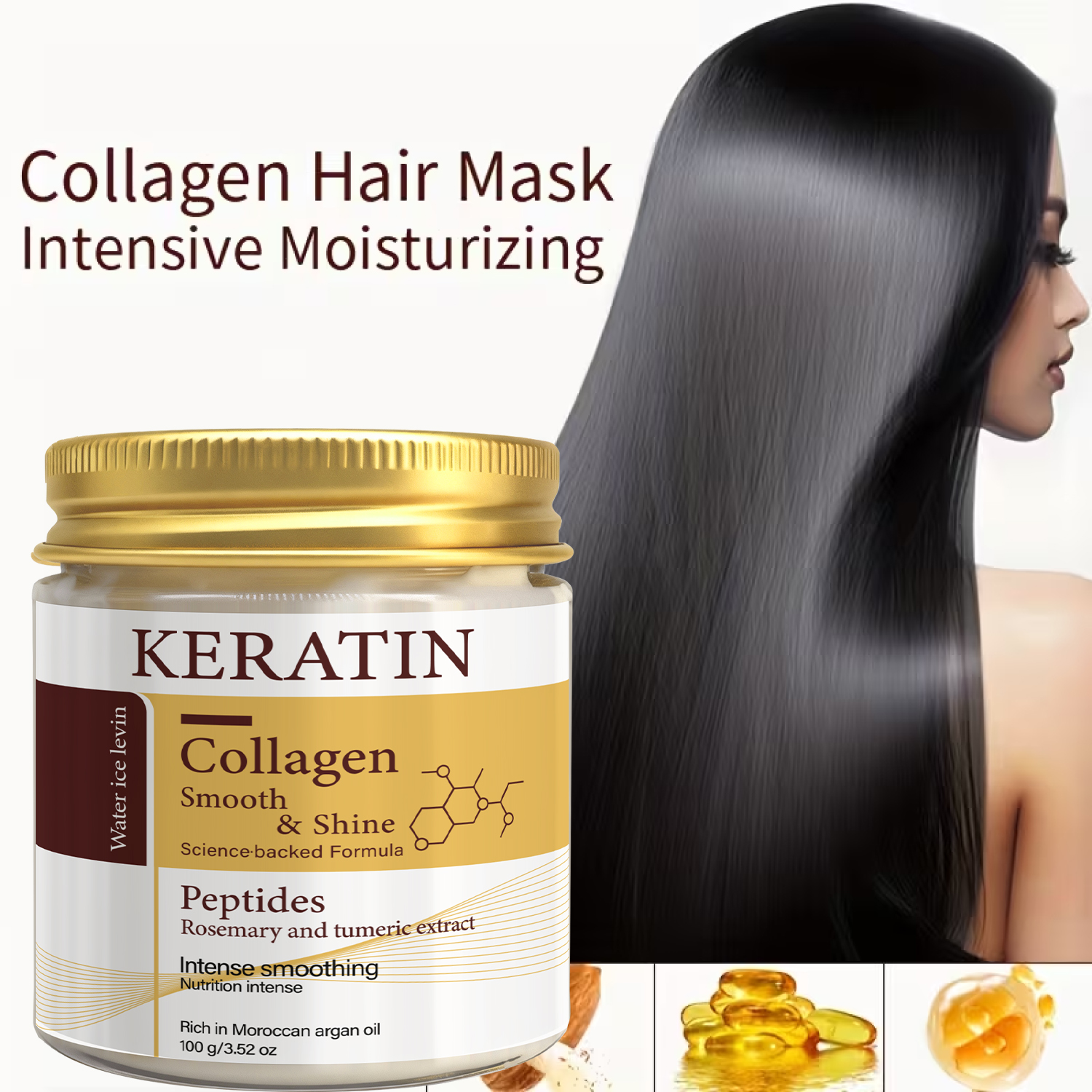Keratin Collagen Hair Mask wit – Deep Conditioner Mask Bewertung und Preis