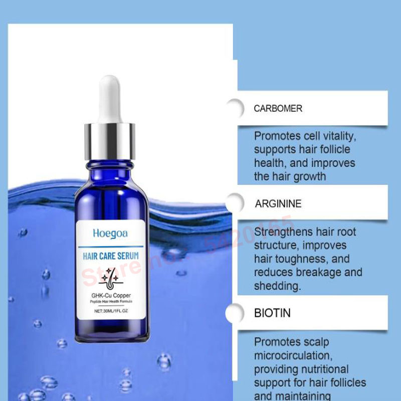 30ml GHK-Cu Peptide Serum Anti – Hair Care Ginseng Bewertung und Preis