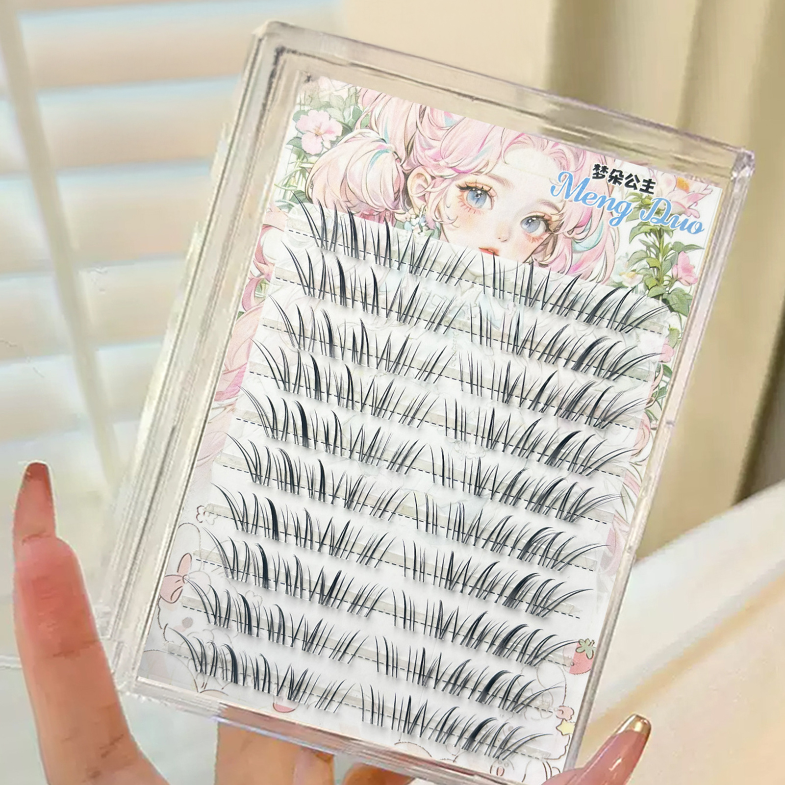 DIY False Eyelashes Transparen – Hair Care Korean Products Bewertung und Preis