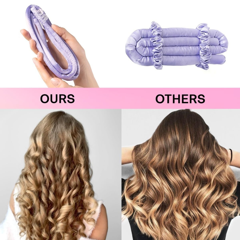 1 Sets Heatless Curling Rod He – Hair Roller Set Flexi Bewertung und Preis