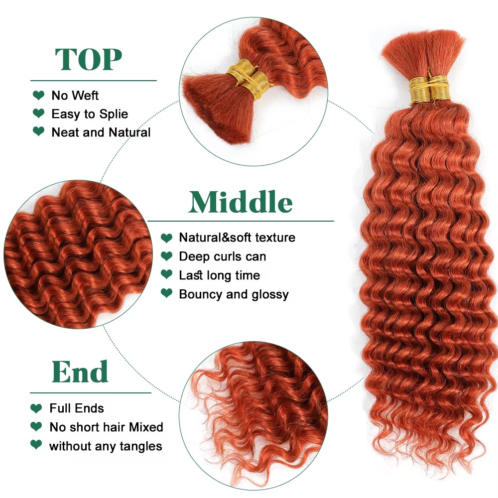 350 Ginger Orange Deep Wave Bu – Hair Care Orange Bewertung und Preis