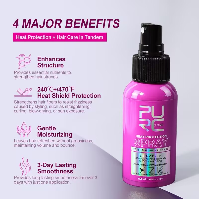 PURC Heat Protectant Spray Coc – Hair Care Heat Protectant Bewertung und Preis