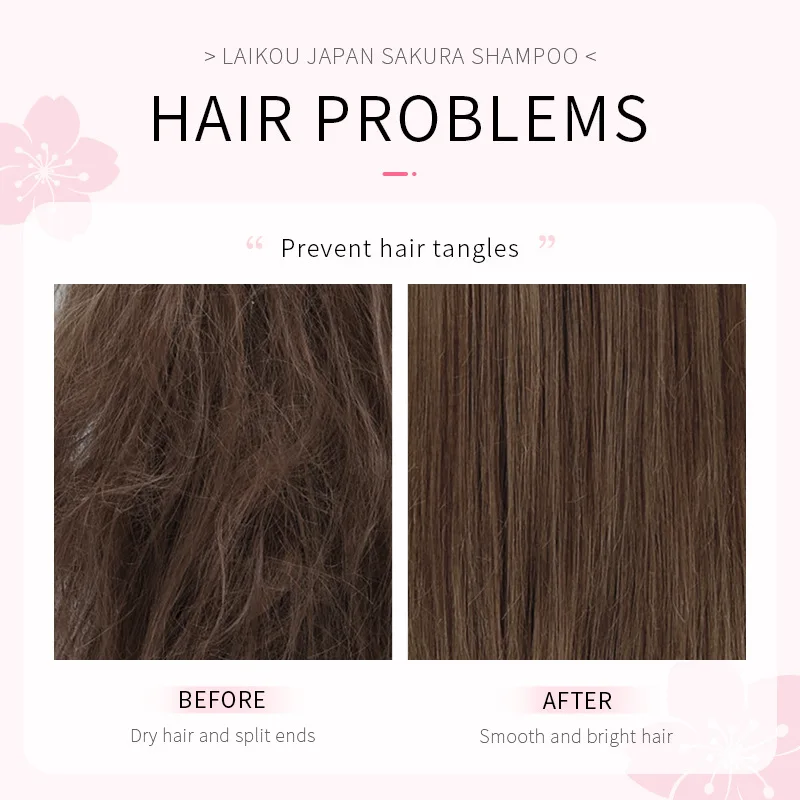 LAIKOU Japan Sakura  Shampoo R – Hair Care Korean Products Bewertung und Preis