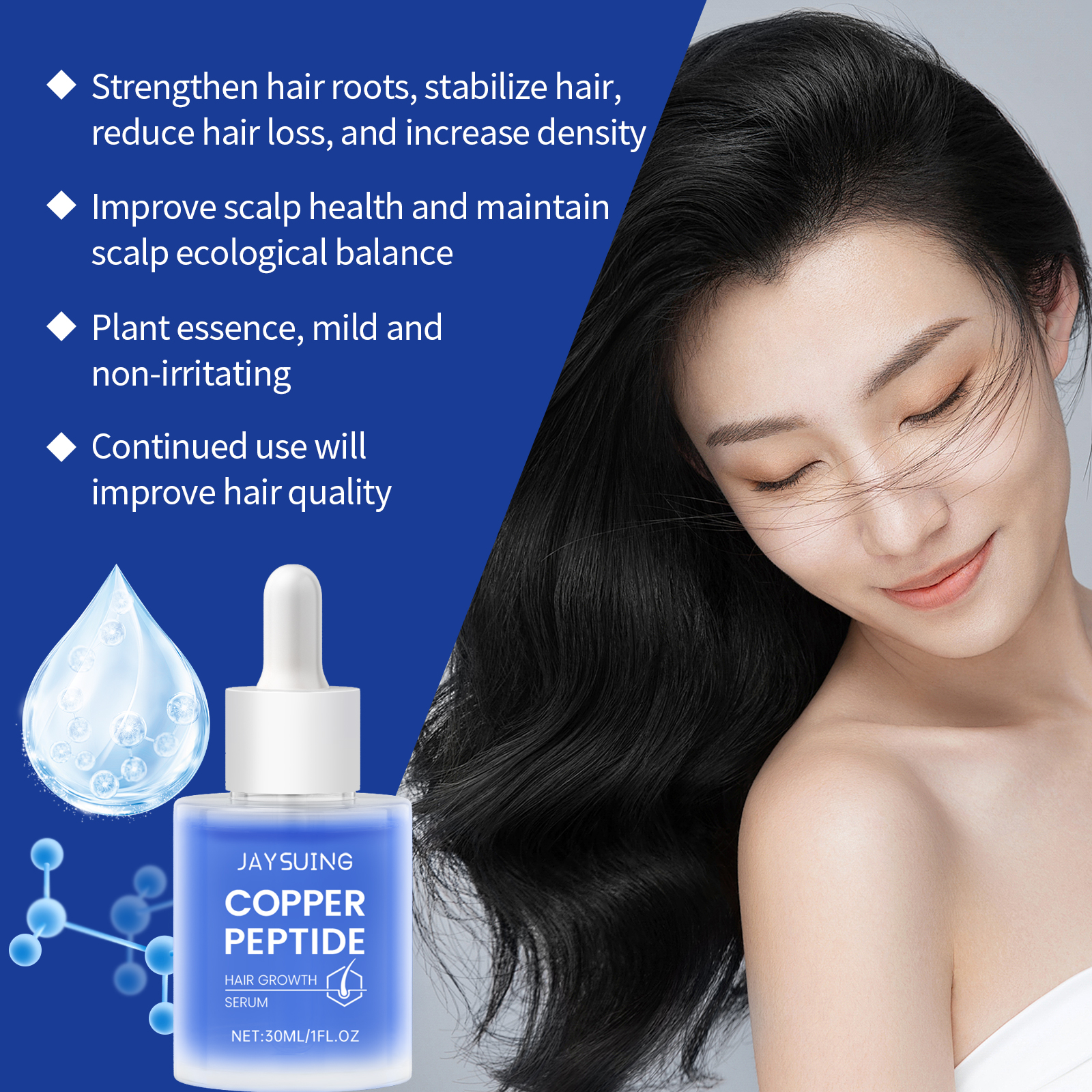 Copper Peptide Shampoo Hair Gr – Hair Care Essence Oil Spray Bewertung und Preis