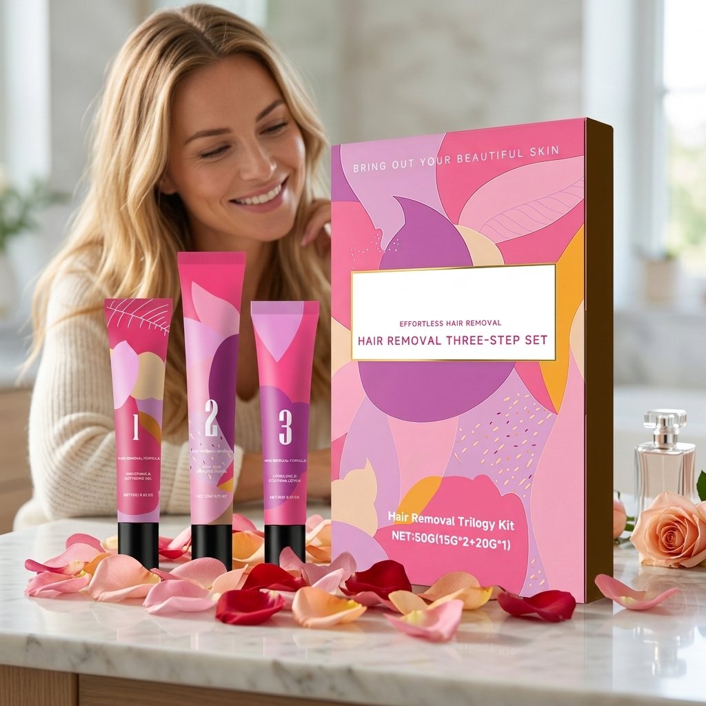 Hair Removal Cream Kit 3-Step  – Hair Care Steps Bewertung und Preis