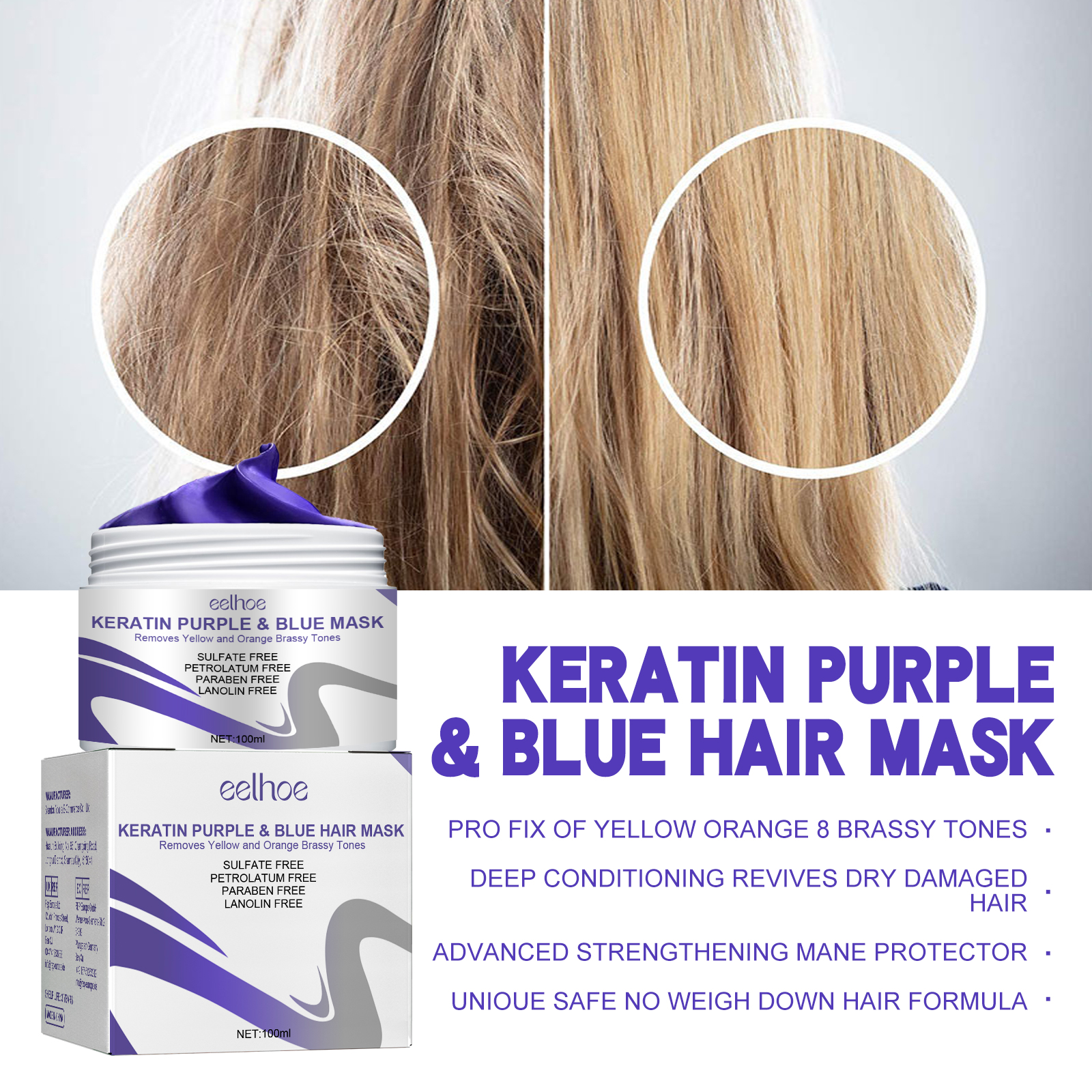 Straightening Hair Mask Kerati – Hair Care Normal Bewertung und Preis
