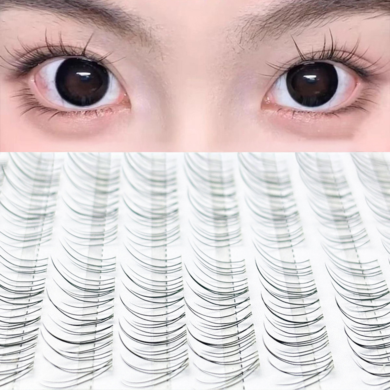 Korean Style False Eyelashes B – Hair Care Korean Products Bewertung und Preis