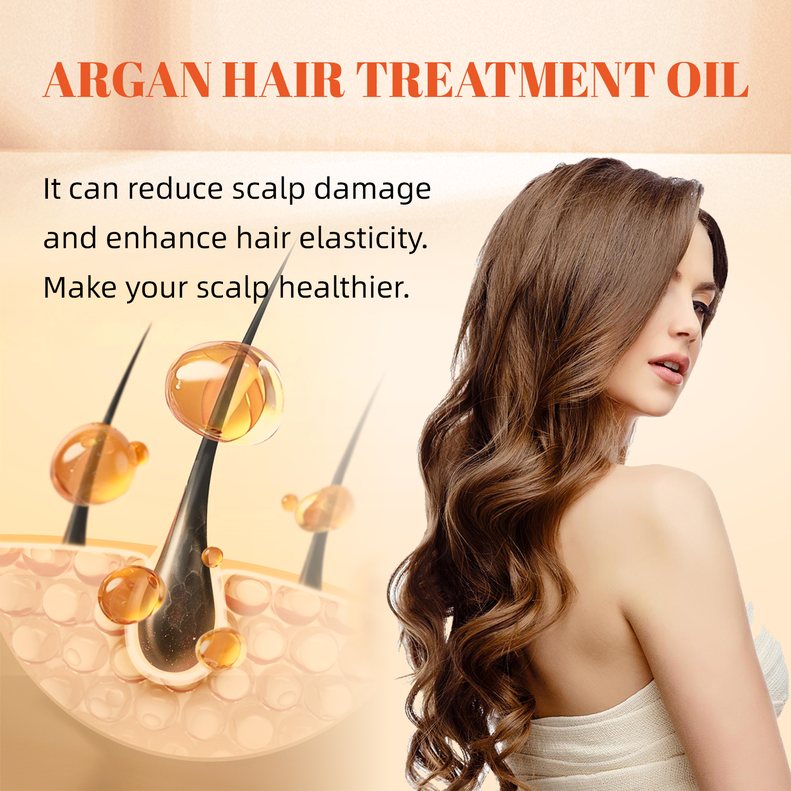 100ml Argan Oil Hair Leave-In  – Hair Care Heat Protectant Bewertung und Preis