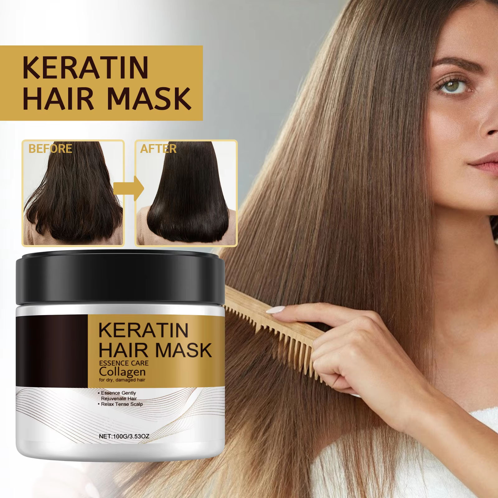 Keratin Care Hair Mask Deep No – Hair Care Orange Bewertung und Preis