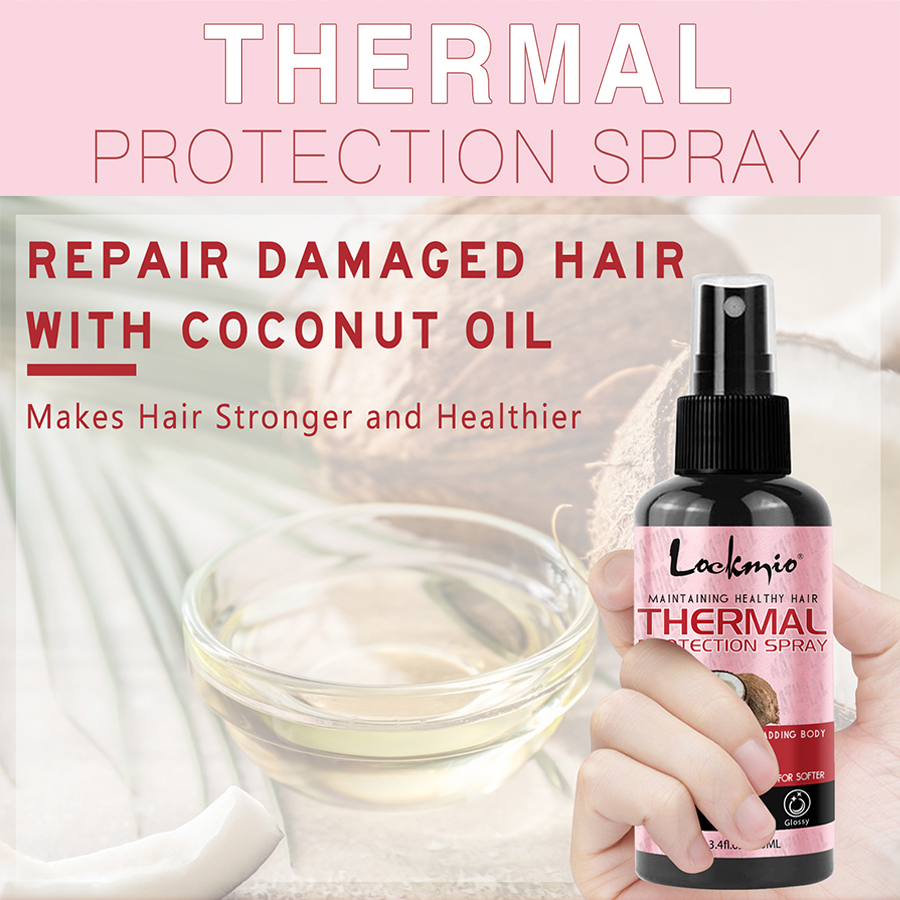 LOCKMIO Thermal Protect Spray  – Hair Care Heat Protectant Bewertung und Preis