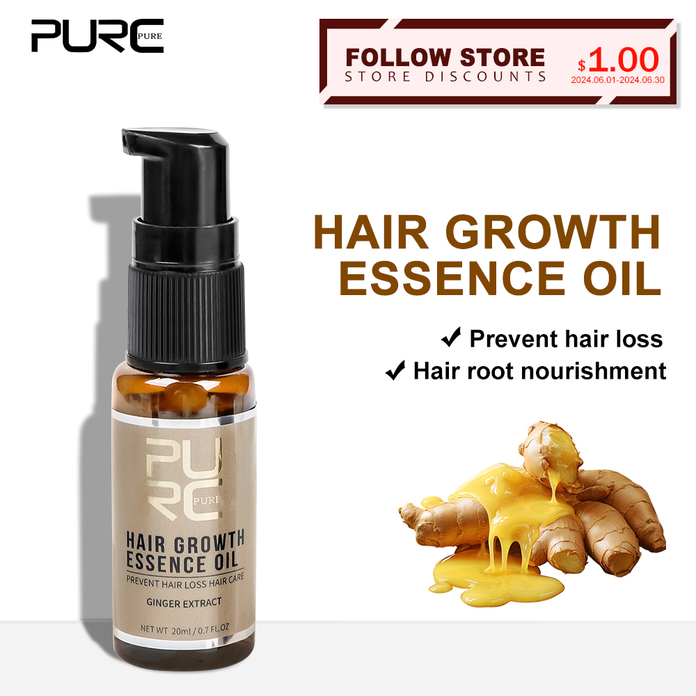 PURC Hair Growth Oil Ginger &  – Hair Care Ginseng Bewertung und Preis