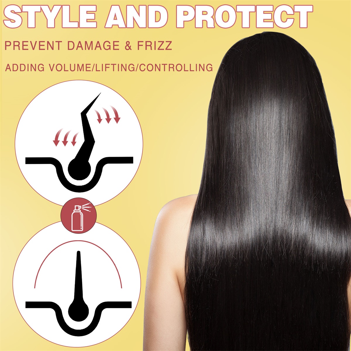 GOIPLE Heat Protection Spray T – Hair Care Heat Protectant Bewertung und Preis
