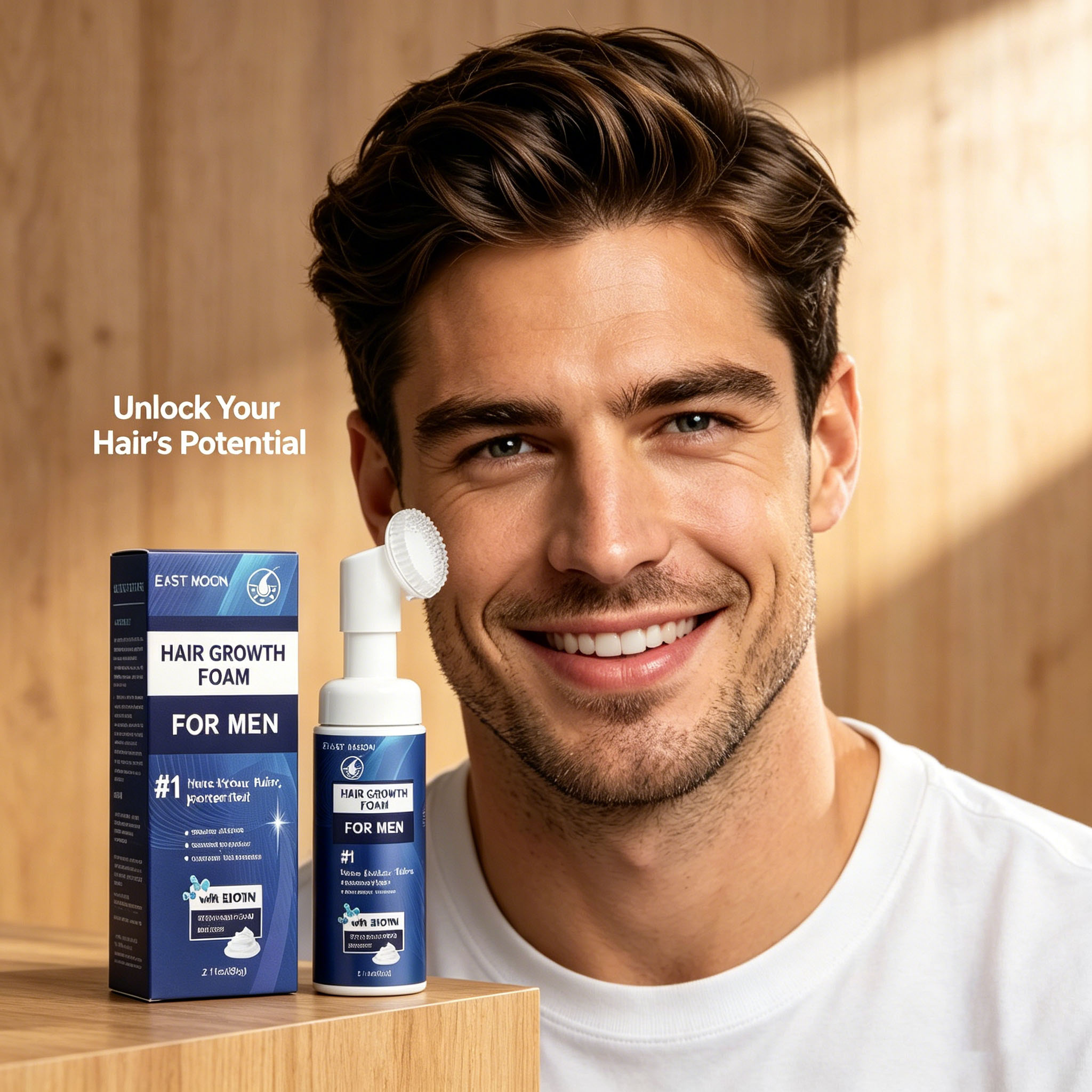 Hair Growth Foam Silicone Brus – Hair Care Nature Bewertung und Preis