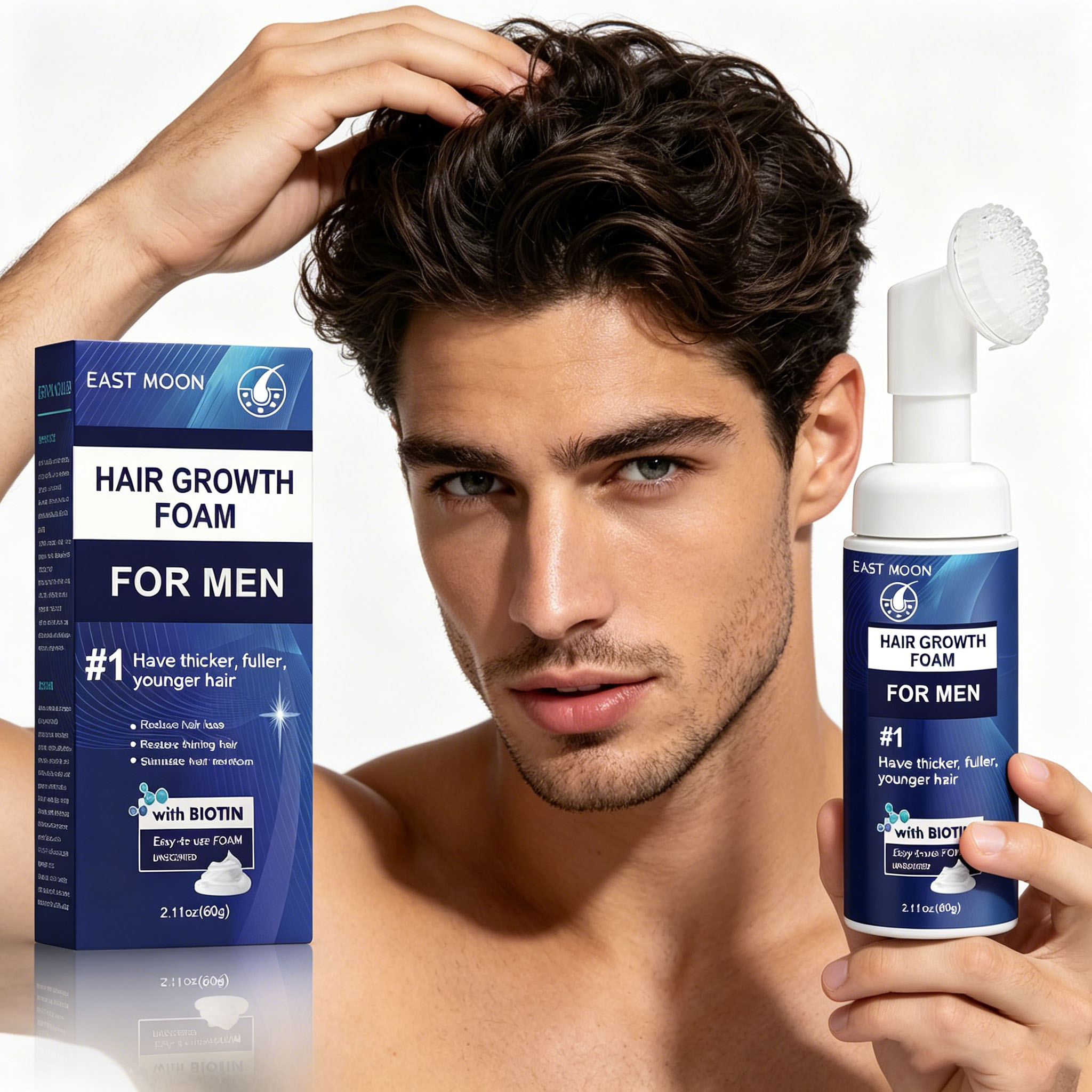 Hair Growth Foam Silicone Brus – Hair Care Nature Bewertung und Preis