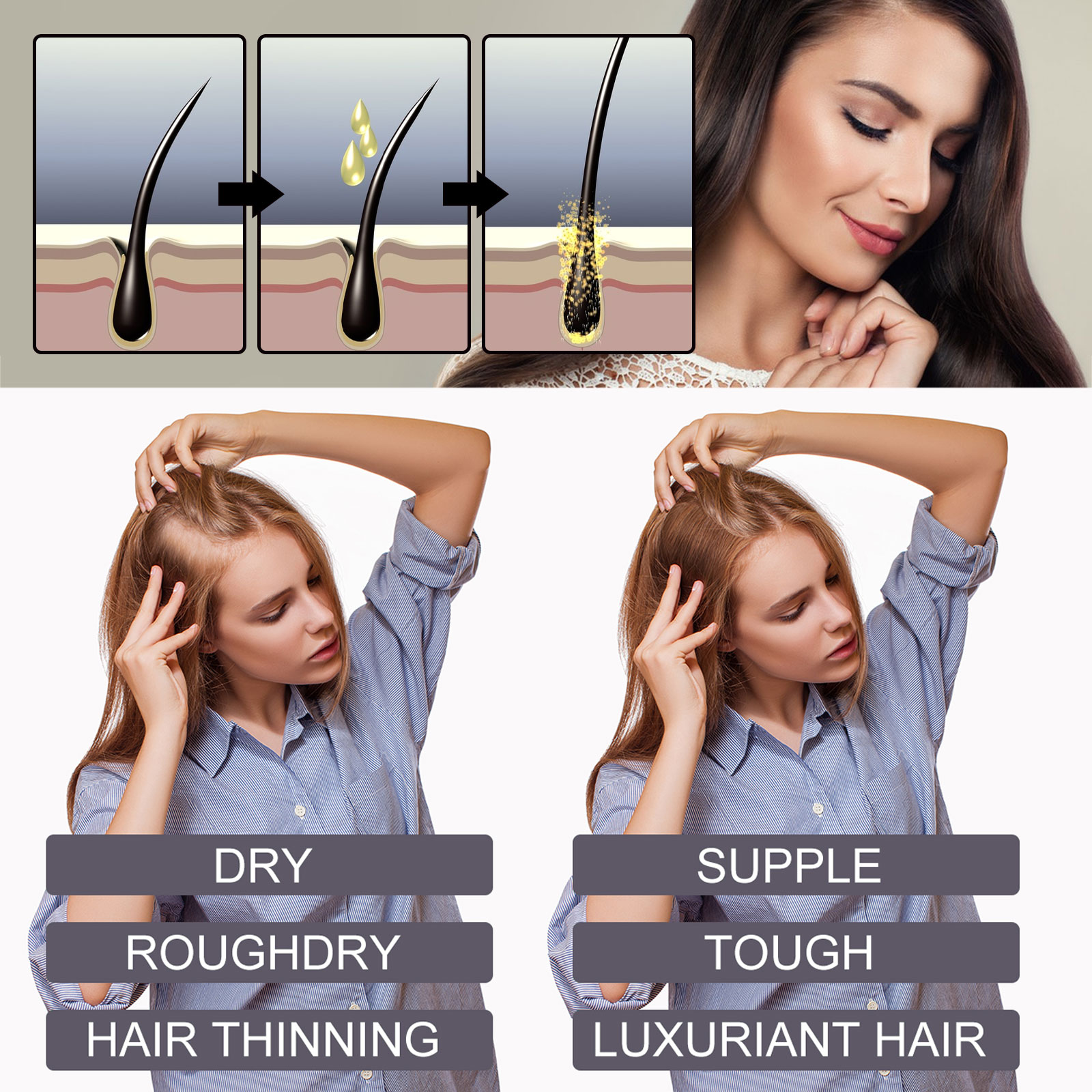 Biotin Hair Oil Collagen Scalp – Hair Care Ginseng Bewertung und Preis