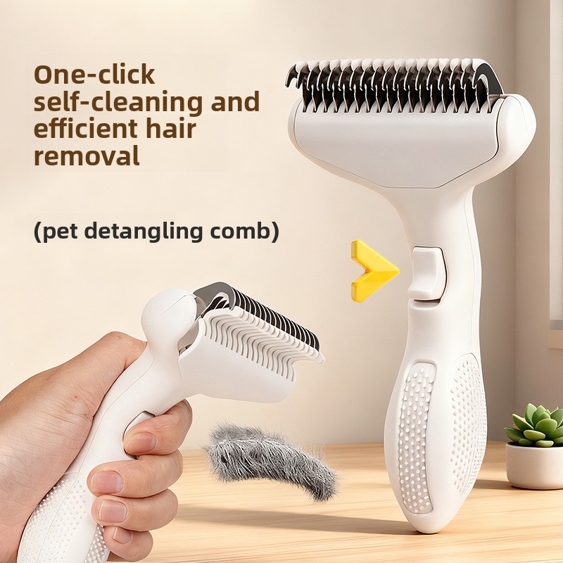 1pc Self Cleaning Fine Pin Dog – Hair Care Is Self Care Bewertung und Preis