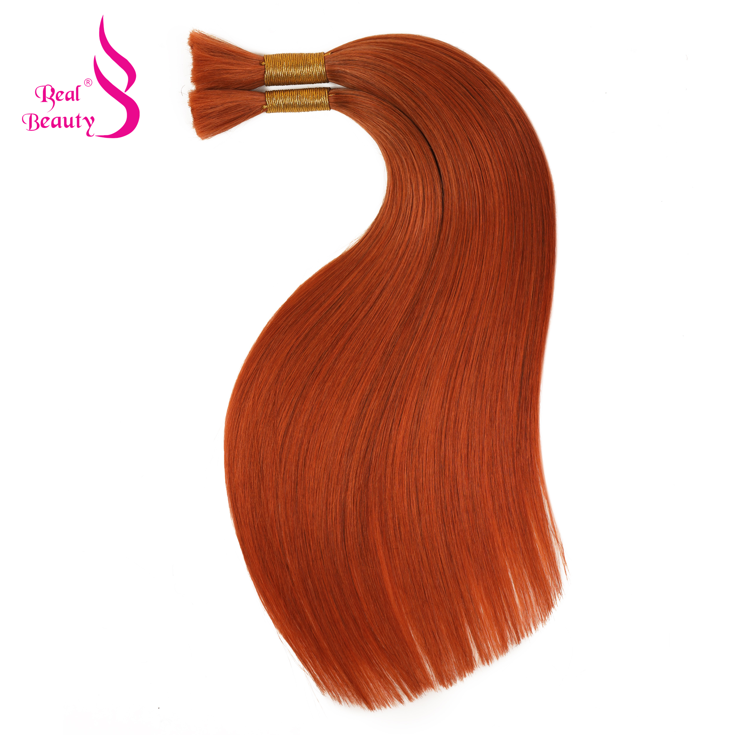 Ginger Human Hair Bulk 350# No – Hair Care Orange Bewertung und Preis