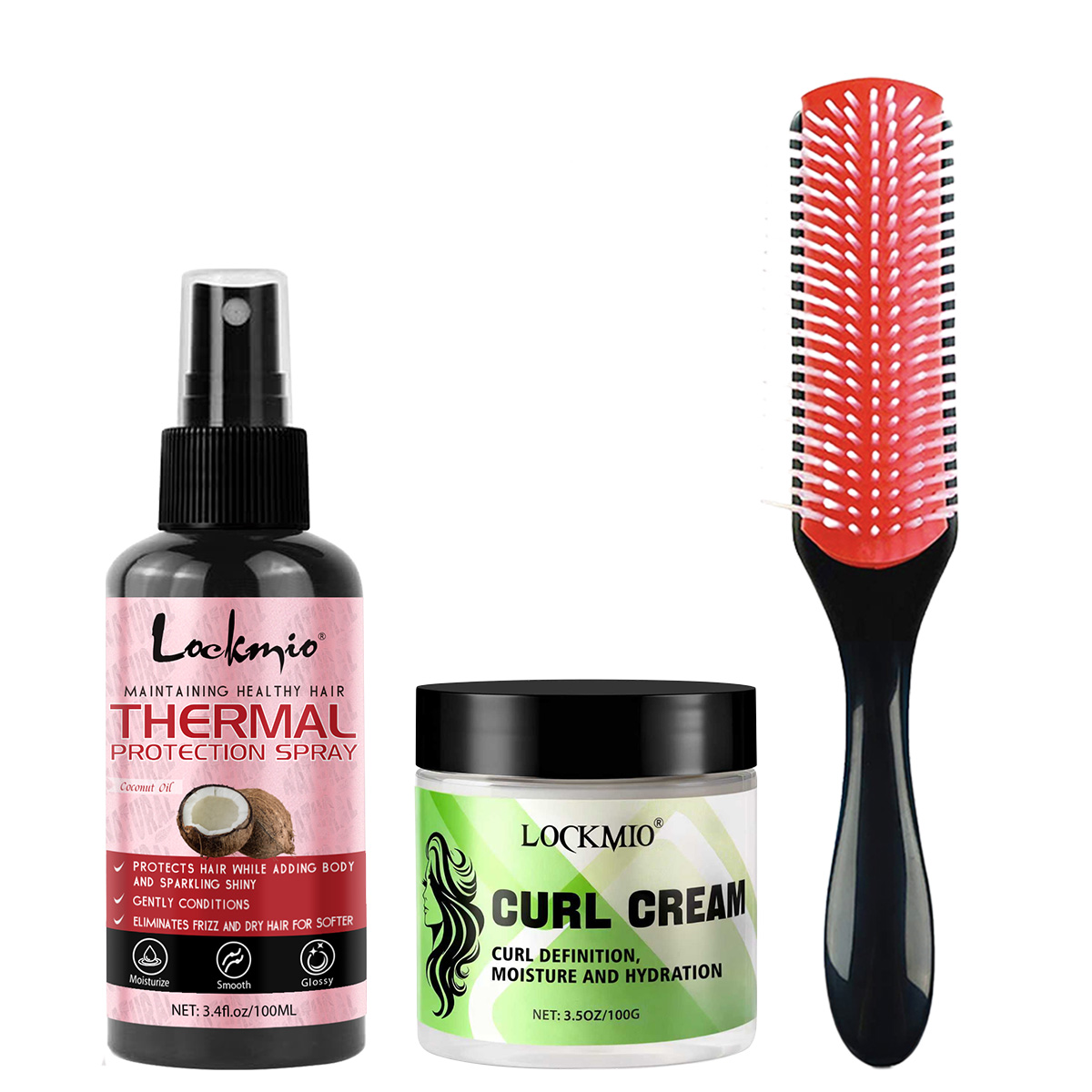 Curly Hair Care Styling 3pcs H – Hair Care Heat Protectant Bewertung und Preis