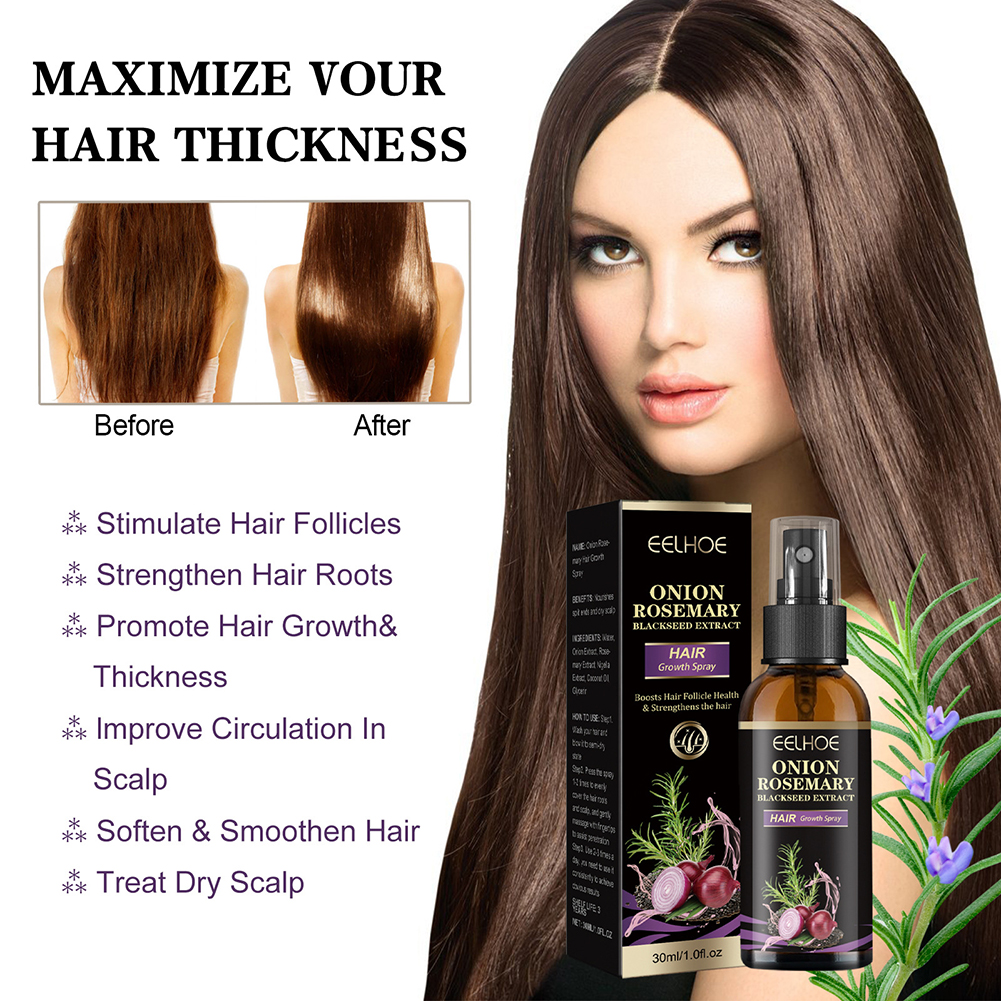 30ml Onion Rosemary Hair Growt – Hair Care Essence Oil Spray Bewertung und Preis