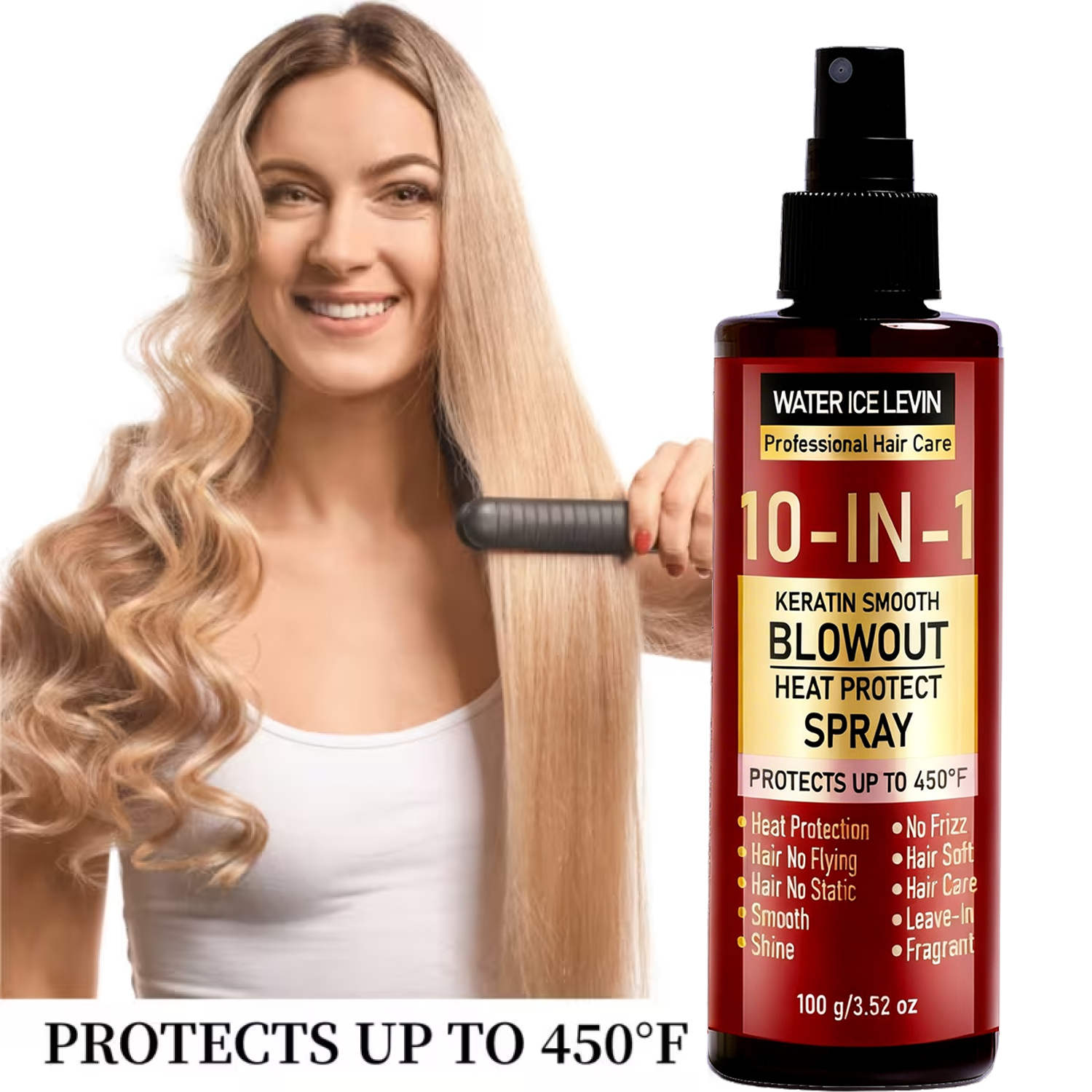 Keratin Heat Protect Spray 100 – Hair Care Heat Protectant Bewertung und Preis