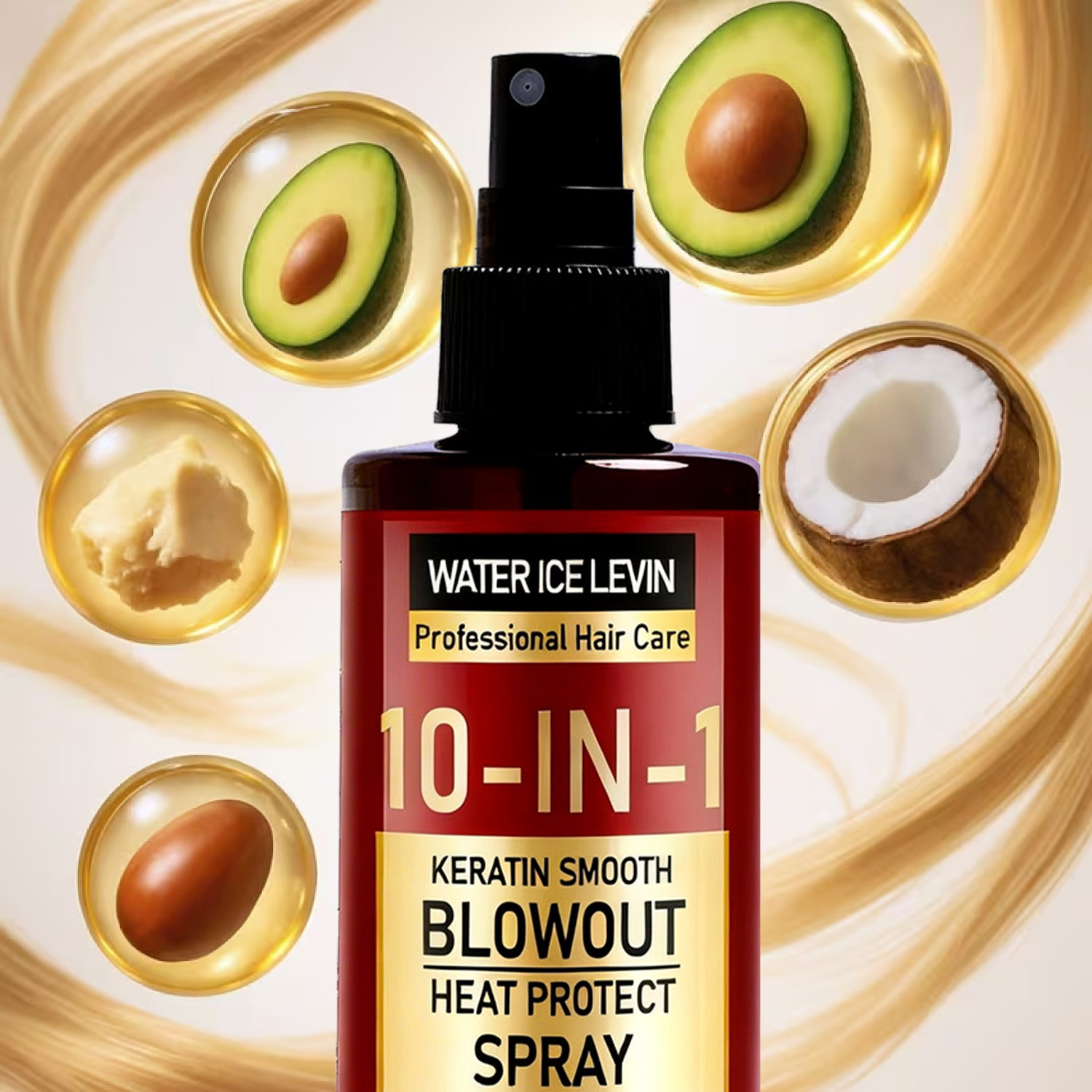 Keratin Heat Protect Spray 100 – Hair Care Heat Protectant Bewertung und Preis