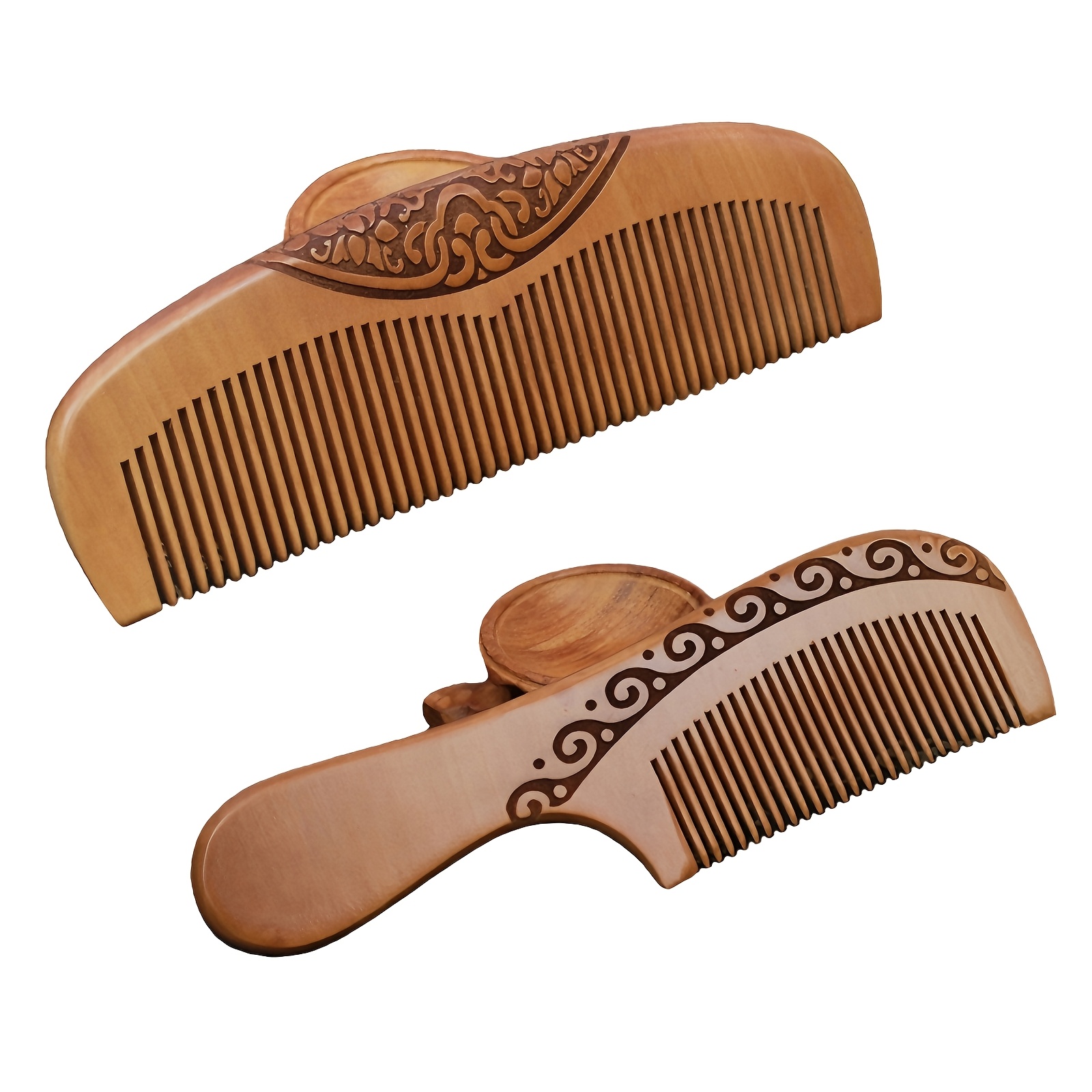 4Pcs set of walnut handle wood – Hair Care Normal Bewertung und Preis
