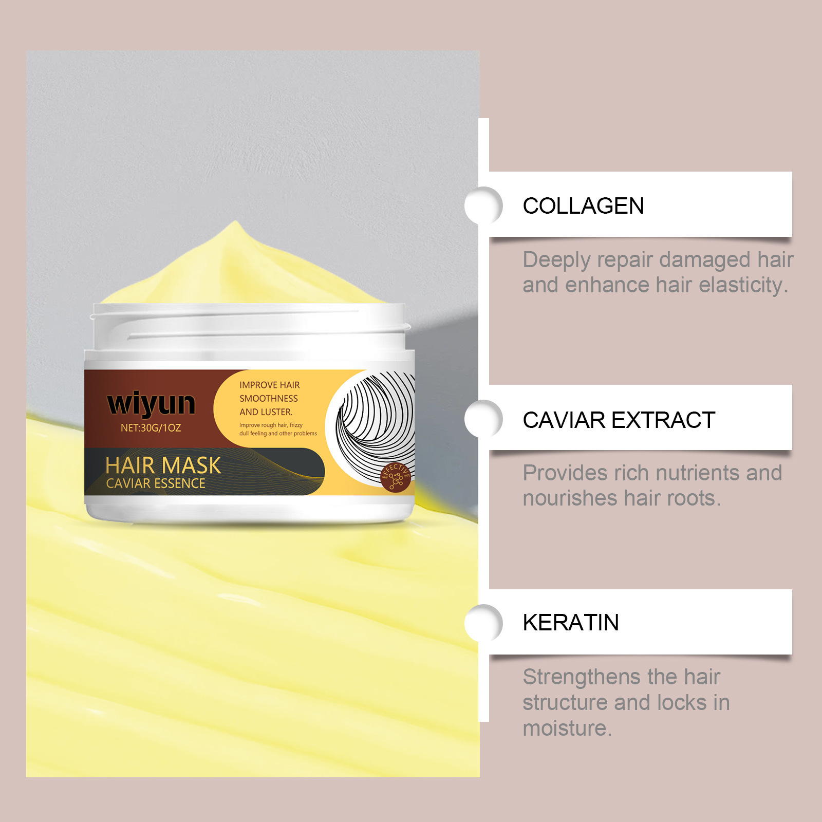 Collagen Hair Treatment Mask D – Hair Care Normal Bewertung und Preis