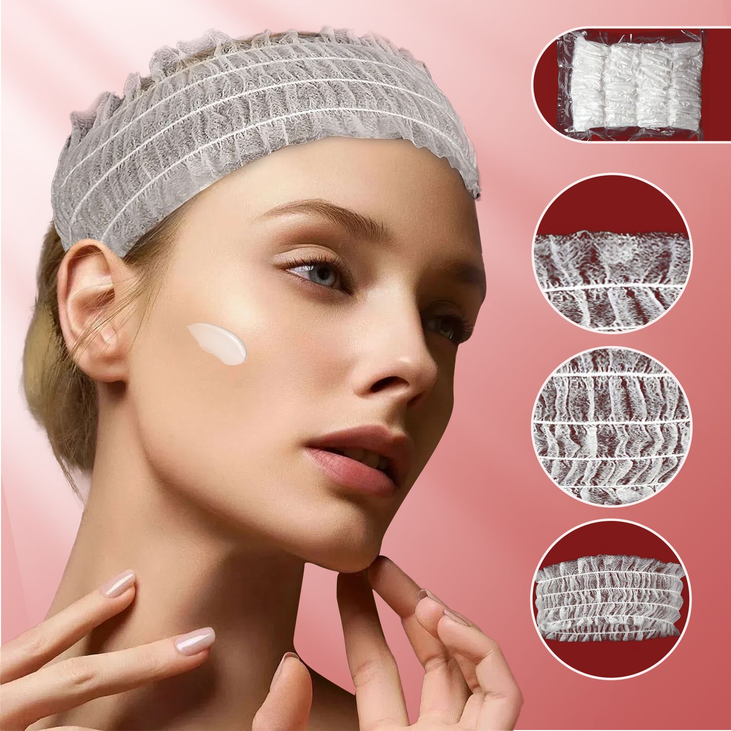 50/20 Pcs Disposable Headbands – Hair Care Journey Bewertung und Preis