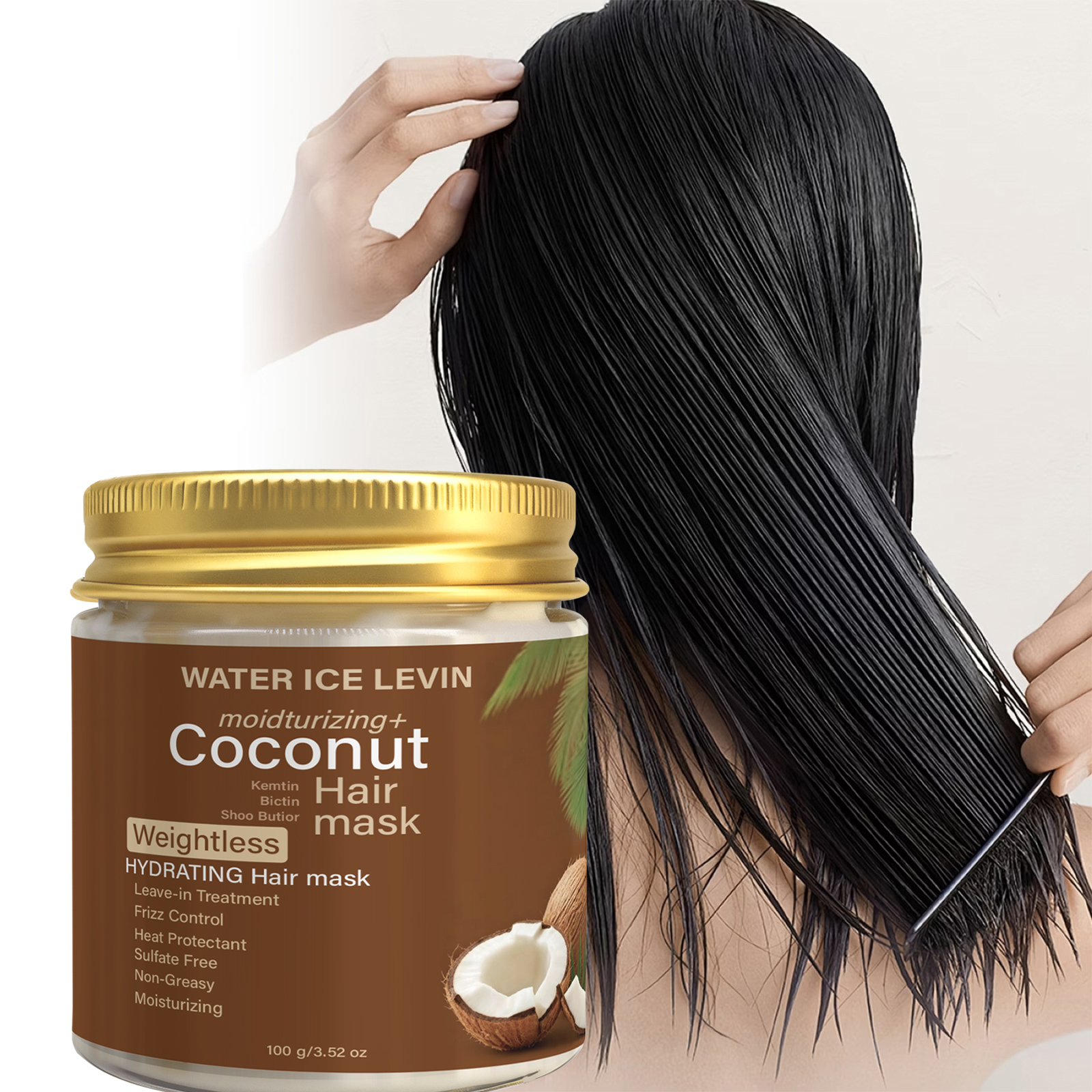 Sulfate-Free Coconut Hair Mask – Hair Care Heat Protectant Bewertung und Preis