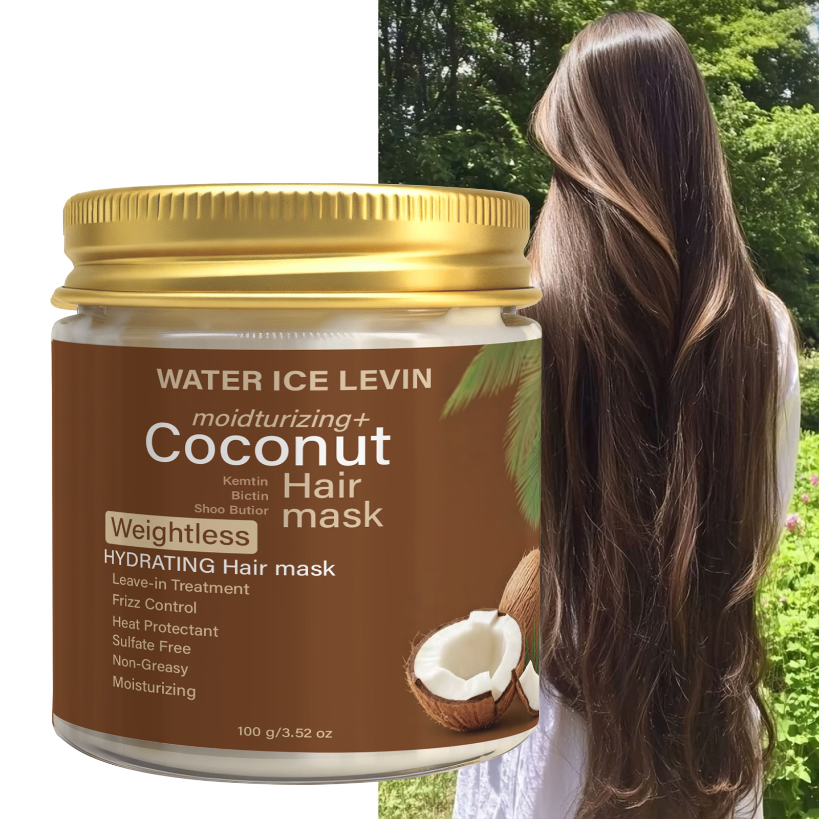 Sulfate-Free Coconut Hair Mask – Hair Care Heat Protectant Bewertung und Preis