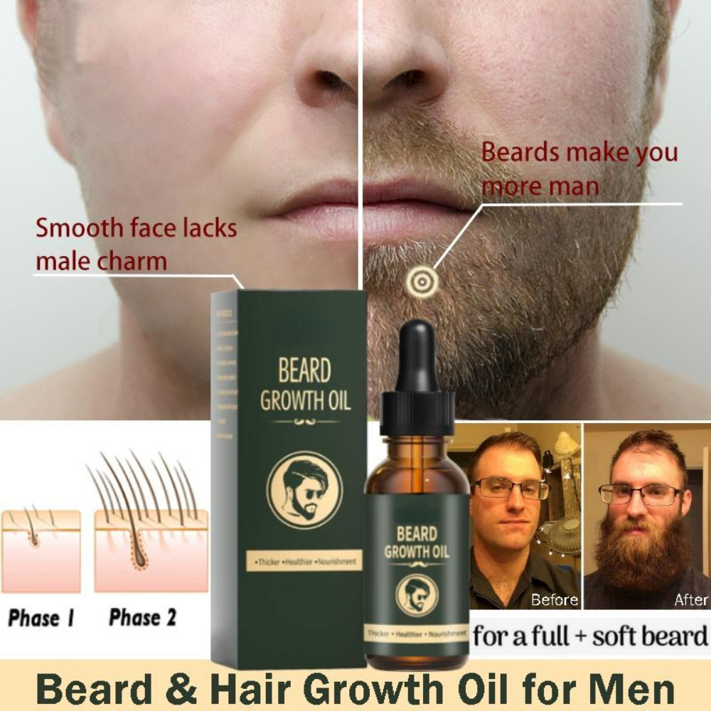 Fast Beard Growth Oil Beard Oi – Hair Care Essence Oil Spray Bewertung und Preis