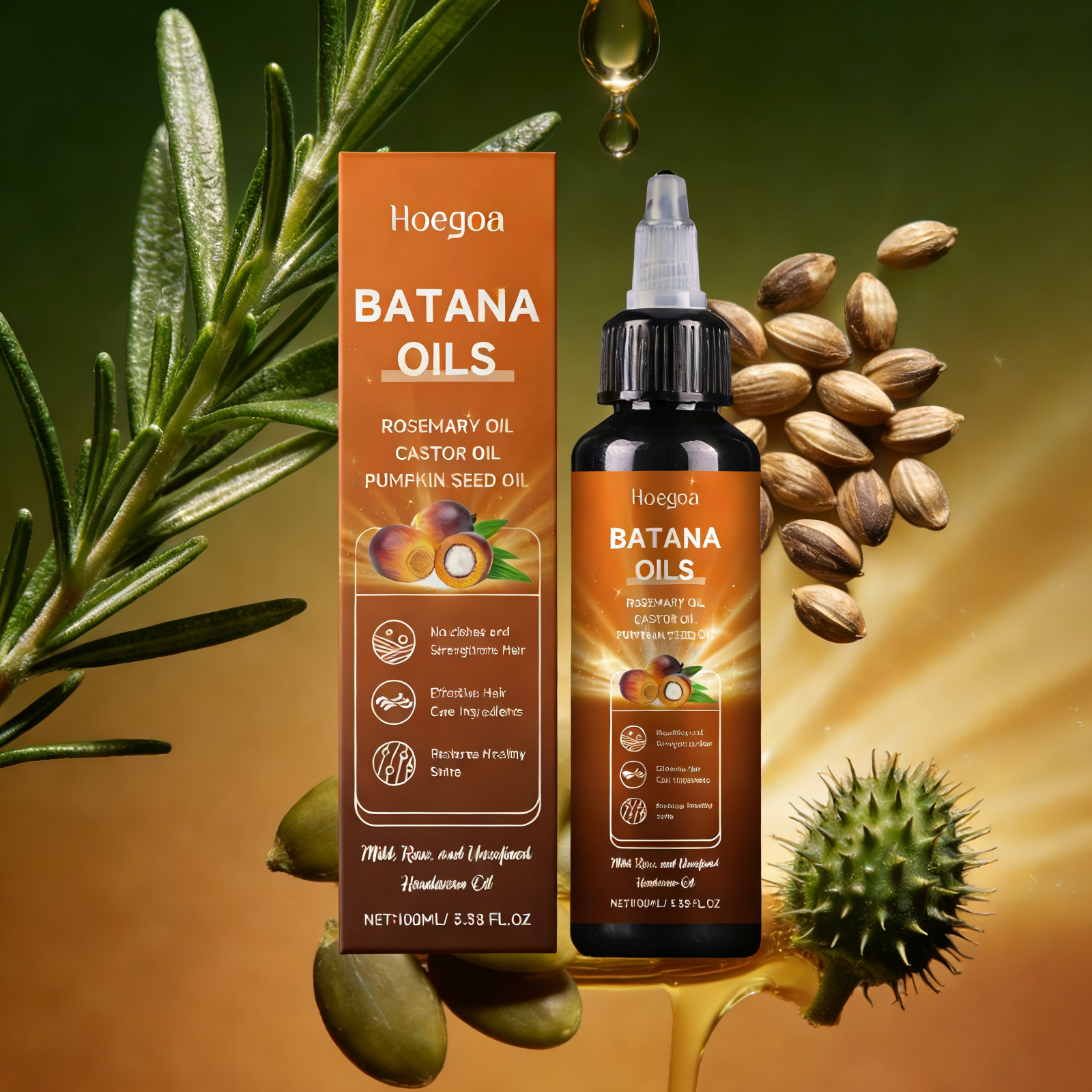 ​Hoegoa Batana Hair Growth Oil – Hair Care Nature Bewertung und Preis